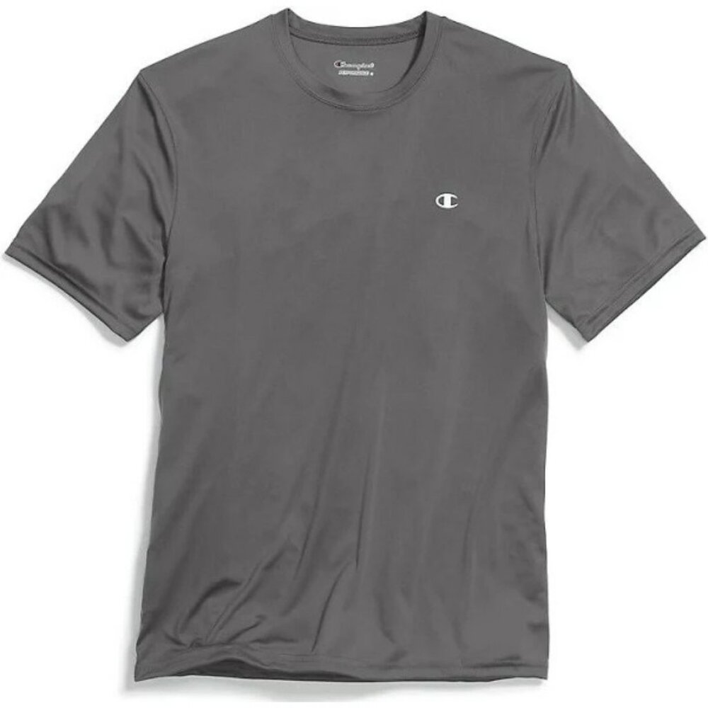 Champion Men's Double Dry T-Shirt- Stone Grey